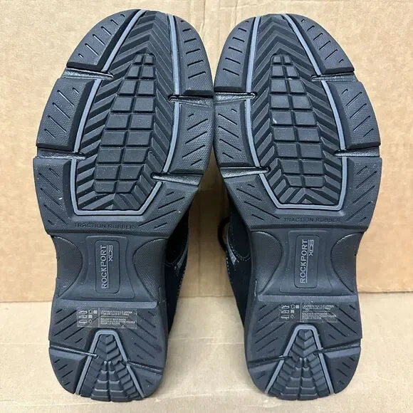 Rockport Men's Rock Cove Walking Sneaker - Size 10 In Black Suede‎